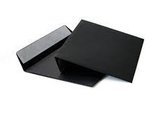 Briefumschlag ohne Fenster (schwarz) DIN C6 114x162 mm 120g/m² haftklebend (514A)