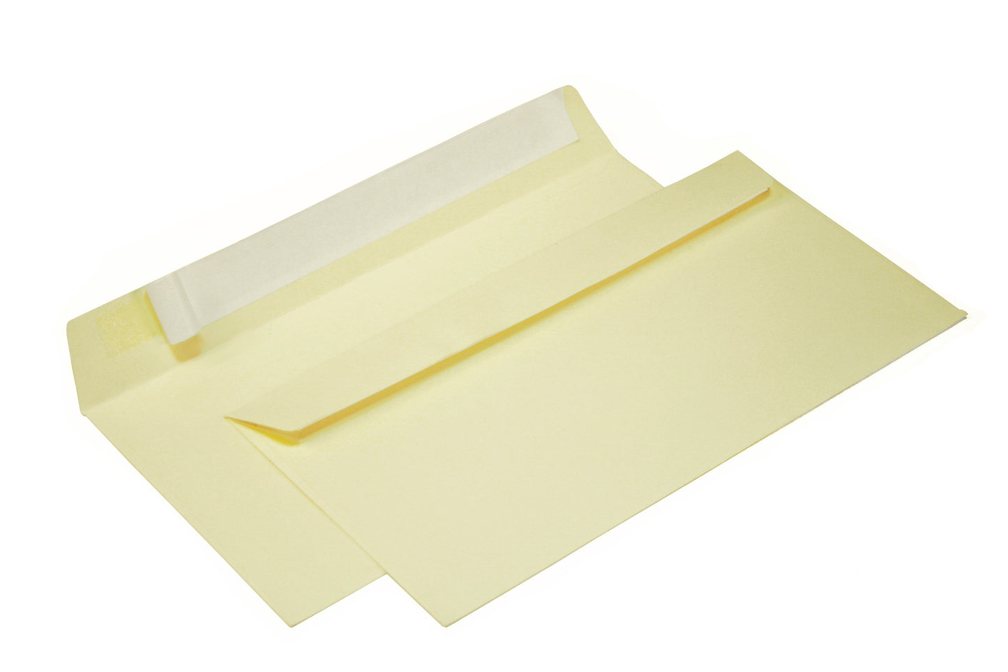 Briefumschlag mit Fenster (Vanille) DIN lang 114x229mm 120g/m² haftklebend (200AF)