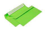 Briefumschlag mit Fenster (Grün) DIN Lang 114x229mm 120g/m² haftklebend (208AF)