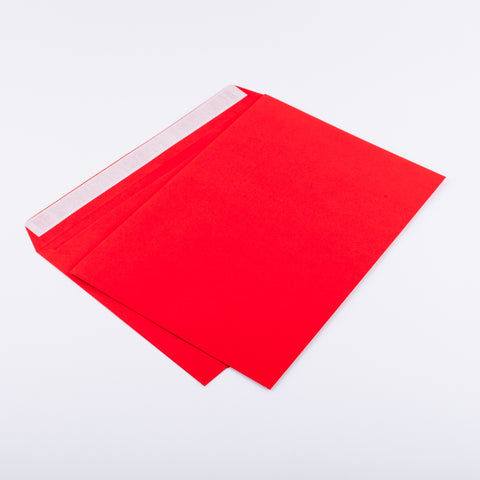 Briefumschlag ohne Fenster (rot) DIN C5 162 x 229 mm 120g/m² haftklebend (306A)