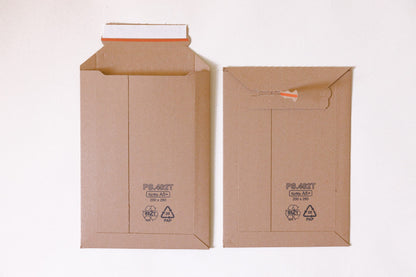 Premium Versandtaschen aus Wellpappe Testliner