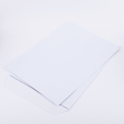 Versandtaschen ohne Fenster weiß DIN C4 (229x324 mm) 100g/m² haftklebend (124105)