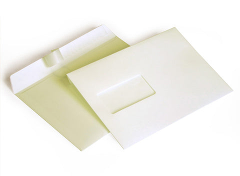 Briefumschlag mit Fenster (elfenbein) DIN C5 162x229 mm 120g/m² haftklebend (3120AF)