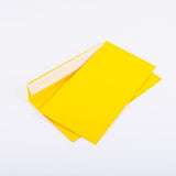 Briefumschlag ohne Fenster (Gelb) DIN lang114x229mm 120g/m² haftklebend (204A)