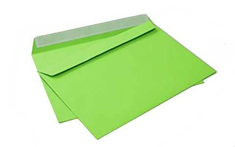 Briefumschlag ohne Fenster (Grün) DIN C4 ohne Fenster 229 x 324 mm 120g/m² haftklebend (410a)