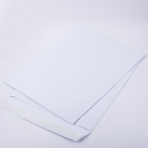 Versandtaschen ohne Fenster Weiß DIN E4 320x440 mm 120g/m² haftklebend (413017)