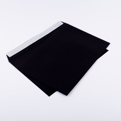Briefumschlag ohne Fenster (Schwarz) DIN C5 162 x 229 mm 120g/m² haftklebend (314A)
