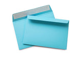 Briefumschlag mit Fenster (Blau) DIN C6 114x162 mm 120g/m² haftklebend (509AF)