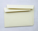 Briefumschlag ohne Fenster (elfenbein) DIN C6 114x162 mm 120g/m²haftklebend (5120A)