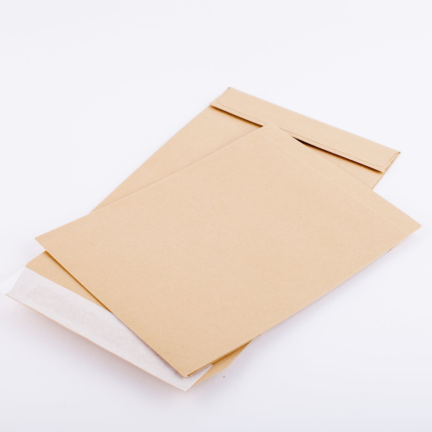 Faltentasche braun Falte 40 mm DIN B5 (176x250 mm)120g/m² haftklebend (83010)