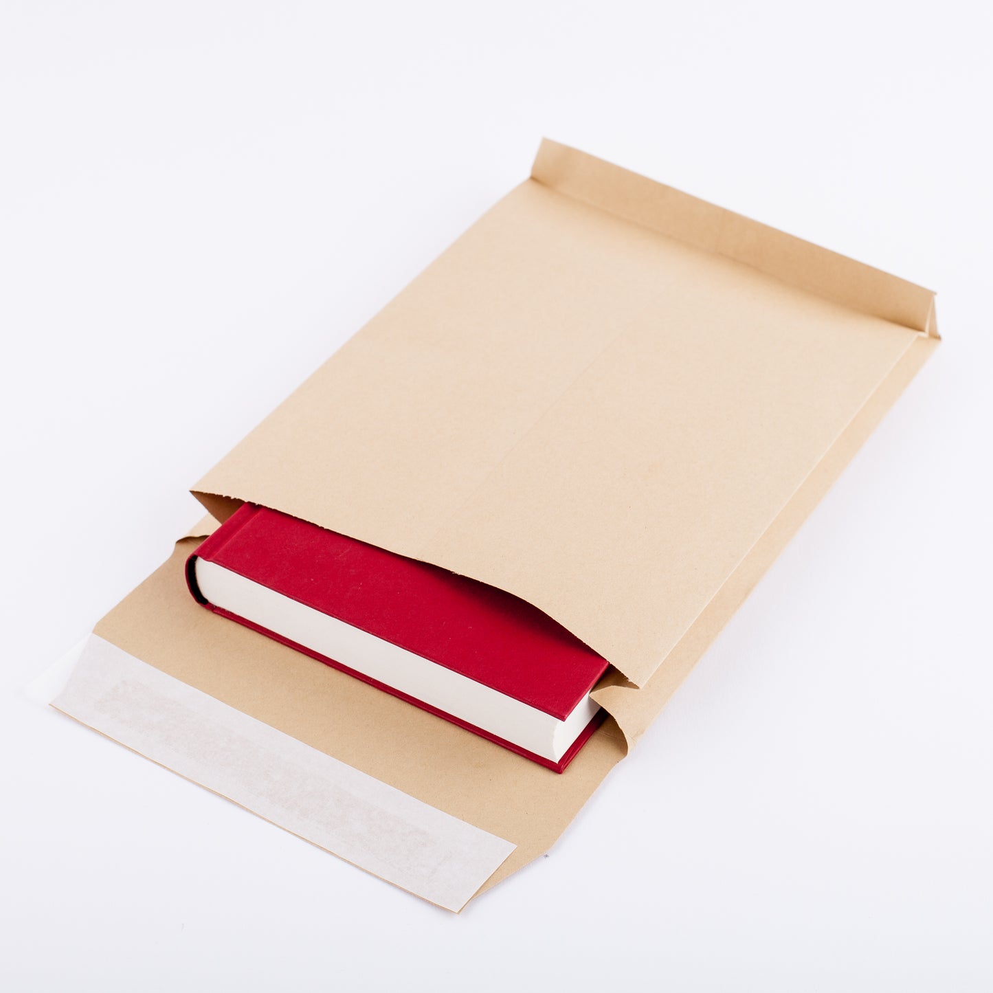 Faltentasche braun Falte 40 mm DIN B5 (176x250 mm)120g/m² haftklebend (83010)